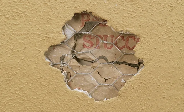Stucco repair  project