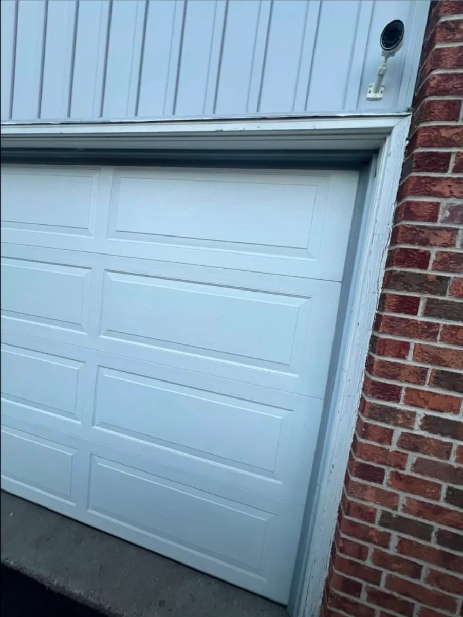 Capping on Garage Door project
