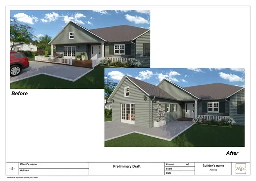 Addition to house project