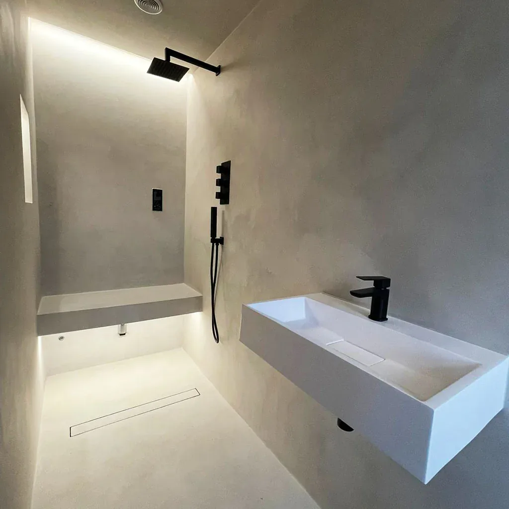 Microsement Interior  project