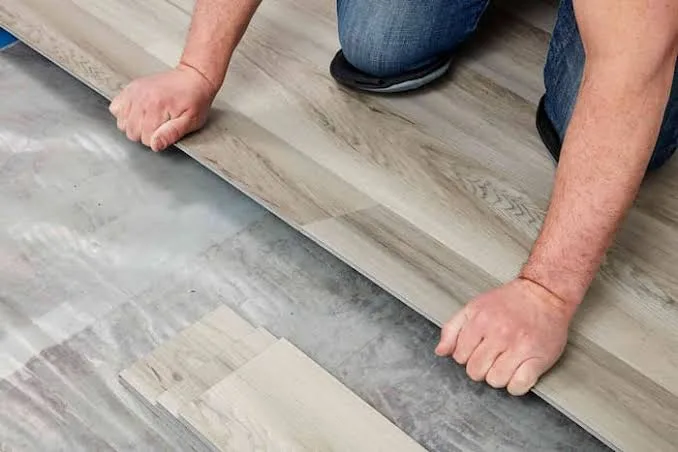Replace flooring project