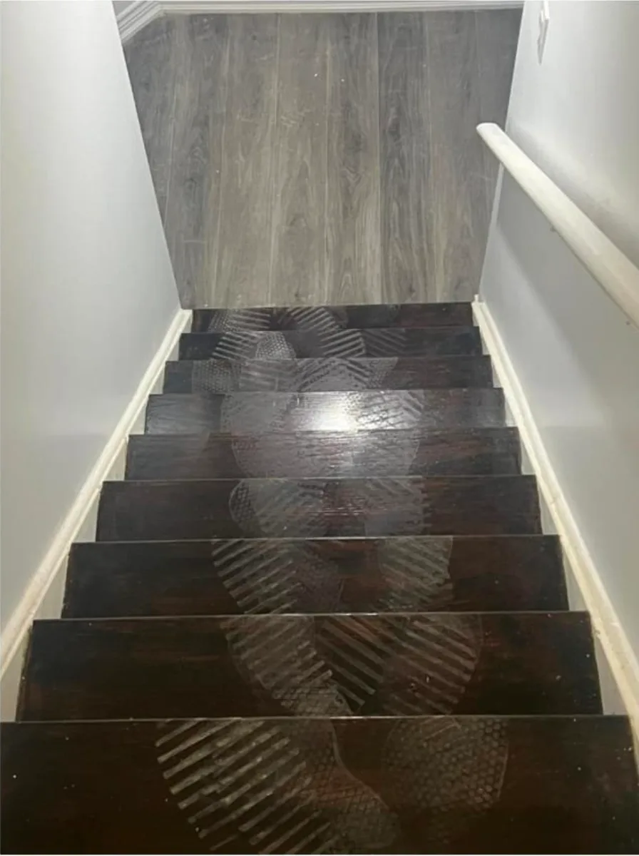 Repaint basement steps project