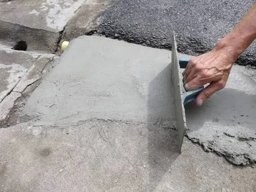 Backyard steps repair project