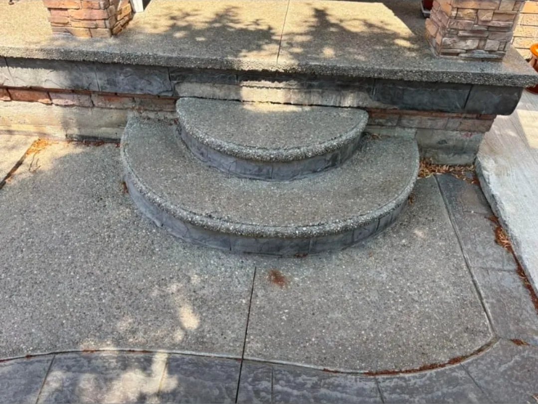 Rebuild Concrete Steps project